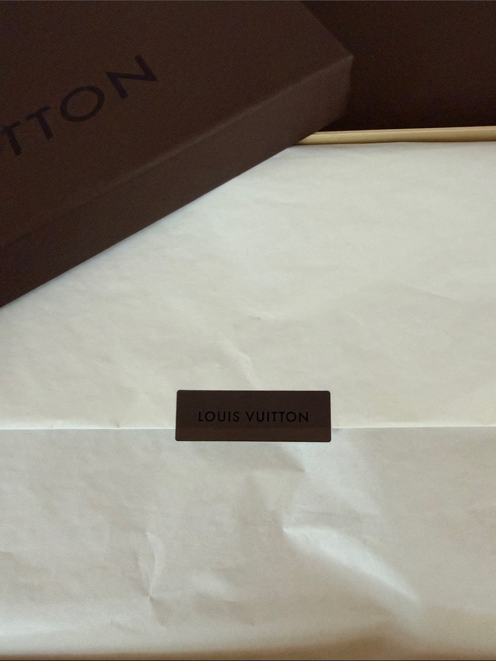 Louis Vuitton Brown & Tan Leopard Monogram Silk Wrap - Picture 6 of 7